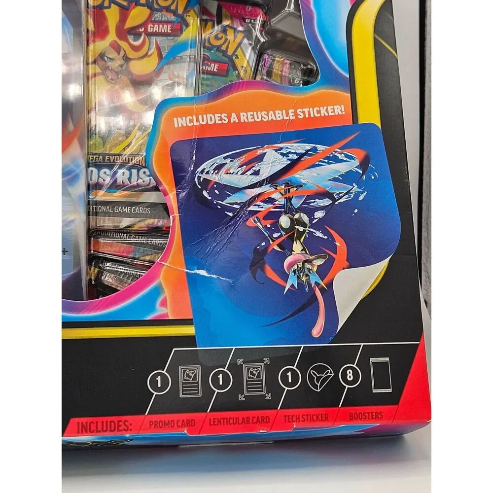 Pokémon TCG Mega Greninja ex Premium Collection Box Factory Sealed (2)